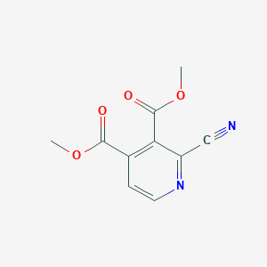 B1620798 Dimethyl 2-cyanopyridine-3,4-dicarboxylate CAS No. 205646-62-4