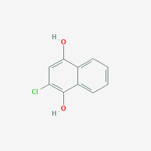 molecular formula C10H7ClO2 B1620800 2-Chloro-1,4-naphthalenediol CAS No. 73661-09-3