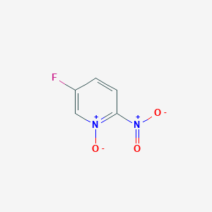 molecular formula C5H3FN2O3 B1620803 2-硝基-5-氟吡啶 N-氧化物 CAS No. 935753-02-9