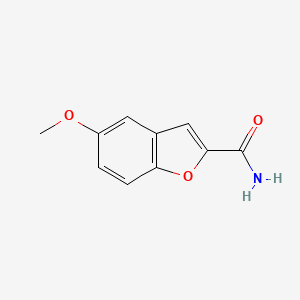 molecular formula C10H9NO3 B1620808 5-甲氧基-1-苯并呋喃-2-甲酰胺 CAS No. 35351-22-5