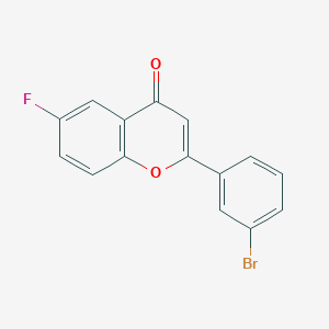 B1620835 3'-Bromo-6-fluoroflavone CAS No. 213894-78-1