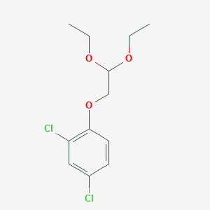 molecular formula C12H16Cl2O3 B1620845 2,4-Dichloro-1-(2,2-diethoxyethoxy)benzene CAS No. 78830-79-2