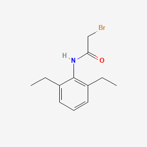 molecular formula C12H16BrNO B1620846 2-bromo-N-(2,6-diethylphenyl)acetamide CAS No. 20781-88-8