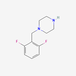 molecular formula C11H14F2N2 B1620848 1-(2,6-Difluorobenzyl)piperazine CAS No. 874774-61-5