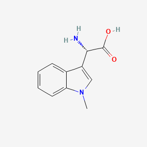 molecular formula C11H12N2O2 B1620888 (S)-Amino-(1-methyl-1H-indol-3-yl)-acetic acid CAS No. 623582-99-0