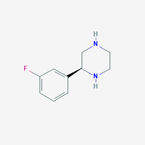 B1620892 (2S)-2-(3-fluorophenyl)piperazine CAS No. 612507-30-9