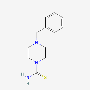 Piperazine, 1-benzyl-4-(thiocarbamoyl)-