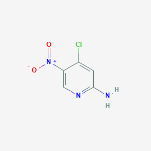 molecular formula C5H4ClN3O2 B016209 4-Cloro-5-nitropiridin-2-amina CAS No. 24484-96-6