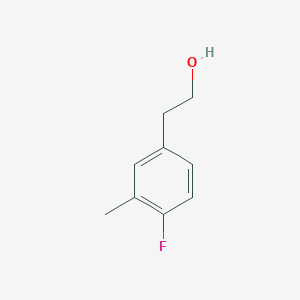 molecular formula C9H11FO B1620938 4-氟-3-甲基苯乙醇 CAS No. 840522-24-9