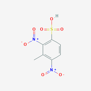 molecular formula C7H6N2O7S B1620945 2,6-二硝基甲苯-3-磺酸 CAS No. 226711-10-0