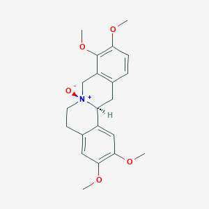 molecular formula C21H25NO5 B162095 角叶黄堇定 CAS No. 57906-85-1