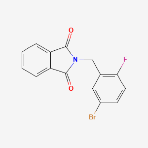 molecular formula C15H9BrFNO2 B1620959 N-(5-Bromo-2-fluorobenzyl)phthalimide CAS No. 530141-44-7