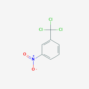 molecular formula C7H4Cl3NO2 B1620971 1-Nitro-3-(trichloromethyl)benzene CAS No. 709-58-0