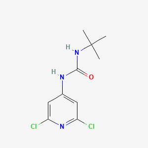 molecular formula C10H13Cl2N3O B1620987 N-(tert-Butyl)-N'-(2,6-dichloro-4-pyridyl)urea CAS No. 680213-57-4