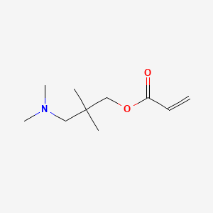 molecular formula C10H19NO2 B1620989 2-Propenoic acid, 3-(dimethylamino)-2,2-dimethylpropyl ester CAS No. 20166-73-8