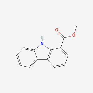 molecular formula C14H11NO2 B1620990 9H-咔唑-1-甲酸甲酯 CAS No. 51035-15-5