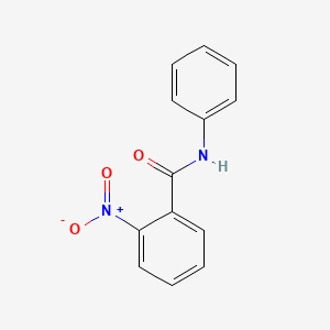 molecular formula C13H10N2O3 B1620997 2-Nitro-N-Phenylbenzamide CAS No. 2385-27-5