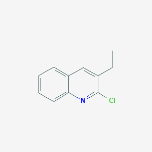 molecular formula C11H10ClN B1621000 2-Chloro-3-ethylquinoline CAS No. 67525-28-4