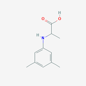 molecular formula C11H15NO2 B1621047 2-(3,5-Dimethyl-phenylamino)-propionic acid CAS No. 725234-43-5