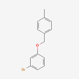 molecular formula C14H13BrO B1621050 3-(4-Methylbenzyloxy)bromobenzene CAS No. 845866-54-8