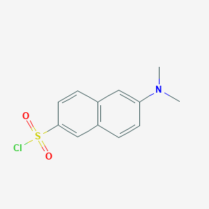 molecular formula C12H12ClNO2S B1621055 2-二甲氨基萘-6-磺酰氯 CAS No. 60151-27-1
