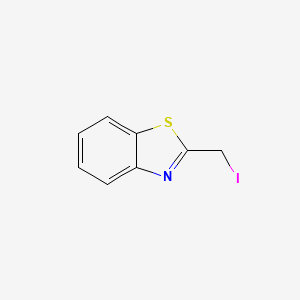 molecular formula C8H6INS B1621058 2-(Iodomethyl)benzothiazole CAS No. 229643-15-6