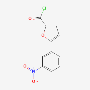 molecular formula C11H6ClNO4 B1621074 5-(3-nitrophenyl)furan-2-carbonyl Chloride CAS No. 61941-87-5