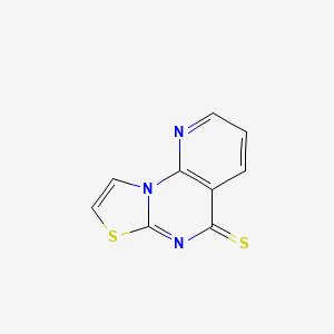 molecular formula C9H5N3S2 B1621080 5H-Pyrido[3,2-e]thiazolo[3,2-a]pyrimidine-5-thione CAS No. 106531-35-5