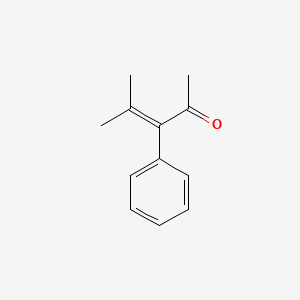 molecular formula C12H14O B1621085 4-Methyl-3-phenylpent-3-en-2-one CAS No. 53546-26-2