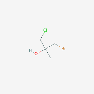 molecular formula C4H8BrClO B1621089 1-Bromo-3-chloro-2-methylpropan-2-ol CAS No. 66466-56-6