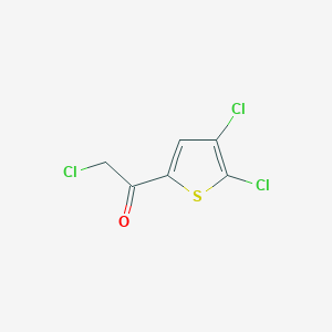 B1621118 2-Chloro-1-(4,5-dichloro-2-thienyl)ethan-1-one CAS No. 64218-50-4