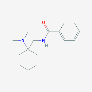 B162112 N-[[1-(dimethylamino)cyclohexyl]methyl]benzamide CAS No. 63886-94-2