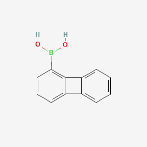molecular formula C12H9BO2 B1621121 1-联苯硼酸 CAS No. 499769-97-0