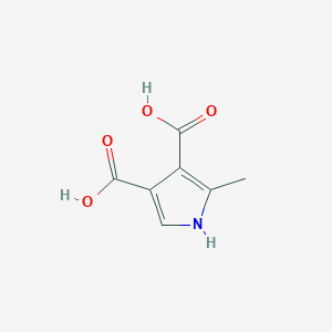 molecular formula C7H7NO4 B1621153 2-methyl-1H-pyrrole-3,4-dicarboxylic Acid CAS No. 89937-81-5