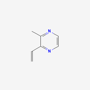 molecular formula C7H8N2 B1621205 2-甲基-3-乙烯基吡嗪 CAS No. 25058-19-9