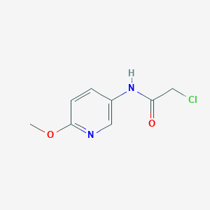 molecular formula C8H9ClN2O2 B1621225 2-chloro-N-(6-methoxypyridin-3-yl)acetamide CAS No. 36145-27-4