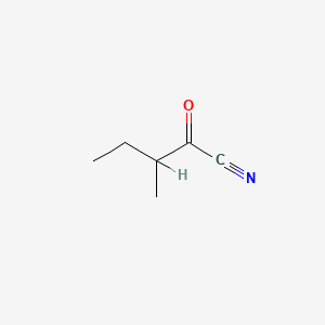 molecular formula C6H9NO B1621227 3-Methyl-2-oxopentanenitrile CAS No. 66582-17-0