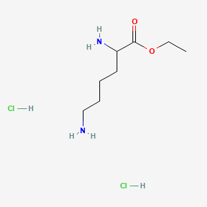 molecular formula C8H19ClN2O2 B1621242 2,6-二氨基己酸二盐酸乙酯 CAS No. 5721-12-0