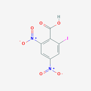 molecular formula C7H3IN2O6 B1621254 4,6-Dinitro-2-iodobenzoic acid CAS No. 95192-62-4