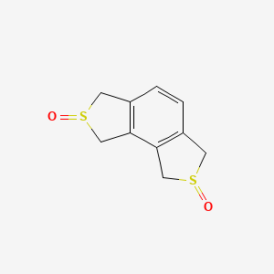 molecular formula C10H10O2S2 B1621259 1,3,6,8-Tetrahydrothieno[3,4-g][2]benzothiole 2,7-dioxide CAS No. 88686-98-0