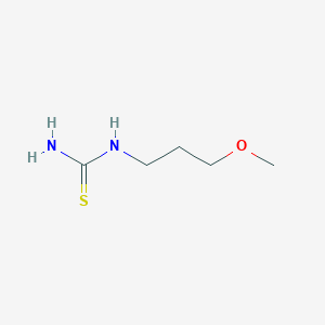 molecular formula C5H12N2OS B1621267 3-Methoxypropylthiourea CAS No. 66892-33-9