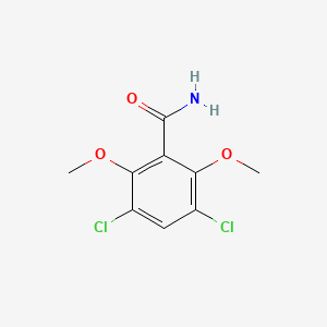 molecular formula C9H9Cl2NO3 B1621274 3,5-Dichloro-2,6-dimethoxybenzamide CAS No. 90650-25-2