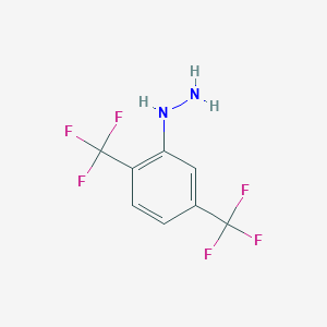 (2,5-Bis(trifluoromethyl)phenyl)hydrazine