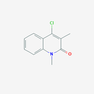 molecular formula C11H10ClNO B1621306 4-Chloro-1,3-dimethyl-1,2-dihydroquinolin-2-one CAS No. 56857-89-7
