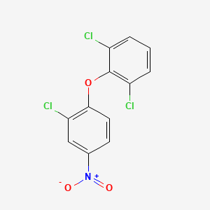 1,3-Dichloro-2-(2-chloro-4-nitrophenoxy)benzene