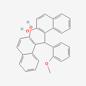 1-[(2-Hydroxy-1-naphthyl)(2-methoxyphenyl)methyl]-2-naphthol