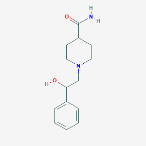 molecular formula C14H20N2O2 B1621324 1-(2-Hydroxy-2-phenylethyl)piperidine-4-carboxamide CAS No. 681801-45-6