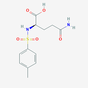 molecular formula C12H16N2O5S B1621361 (-)-N-[(4-methylphenyl)sulfonyl]-D-glutamine CAS No. 883452-10-6