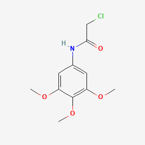 molecular formula C11H14ClNO4 B1621371 2-氯-N-(3,4,5-三甲氧基苯基)乙酰胺 CAS No. 39901-45-6