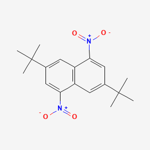 3,7-Di-tert-butyl-1,5-dinitronaphthalene